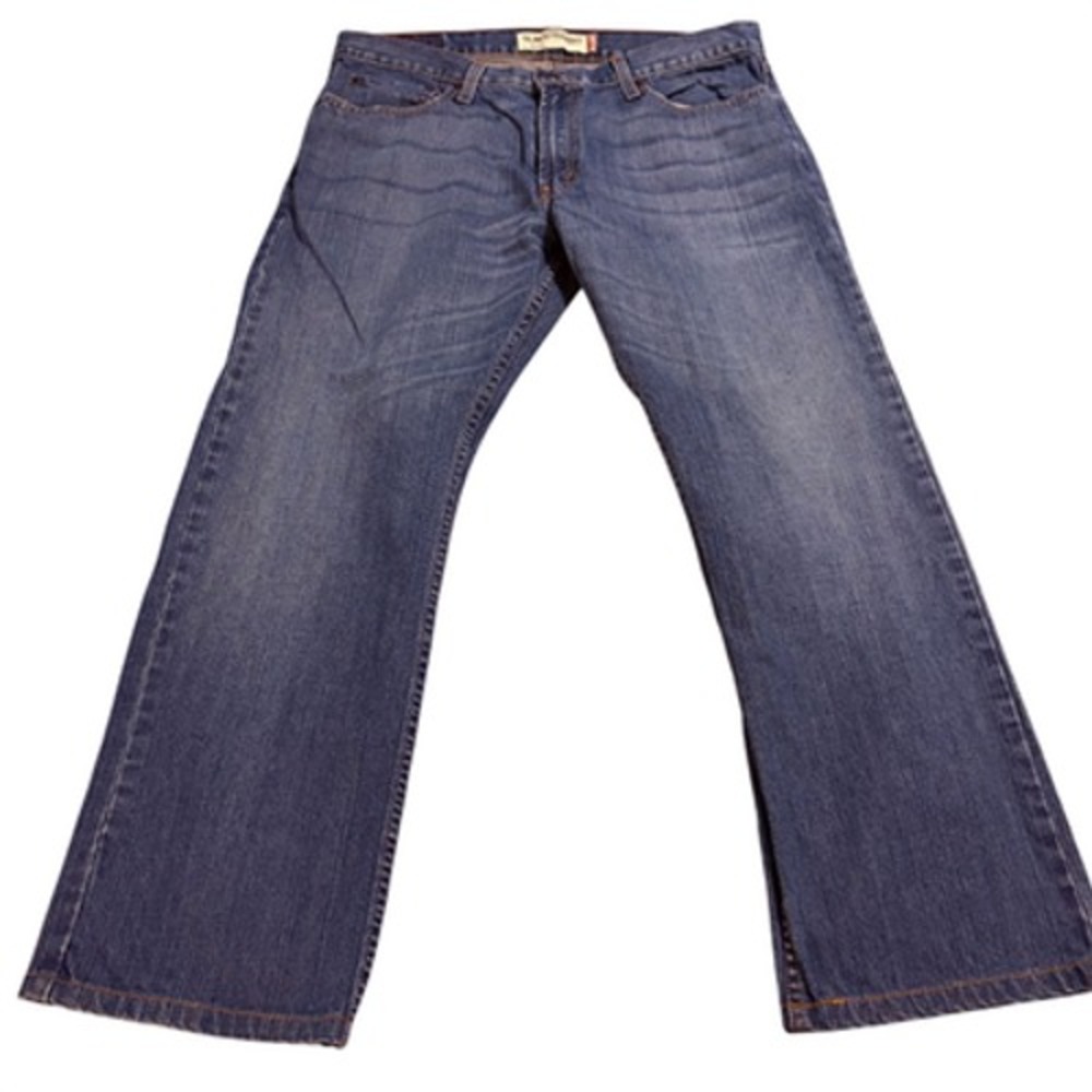 Levi's Jeans 514 Slim Straight Mens W36 L30 Blue Zip Fly Denim 5 Pocket Preowned